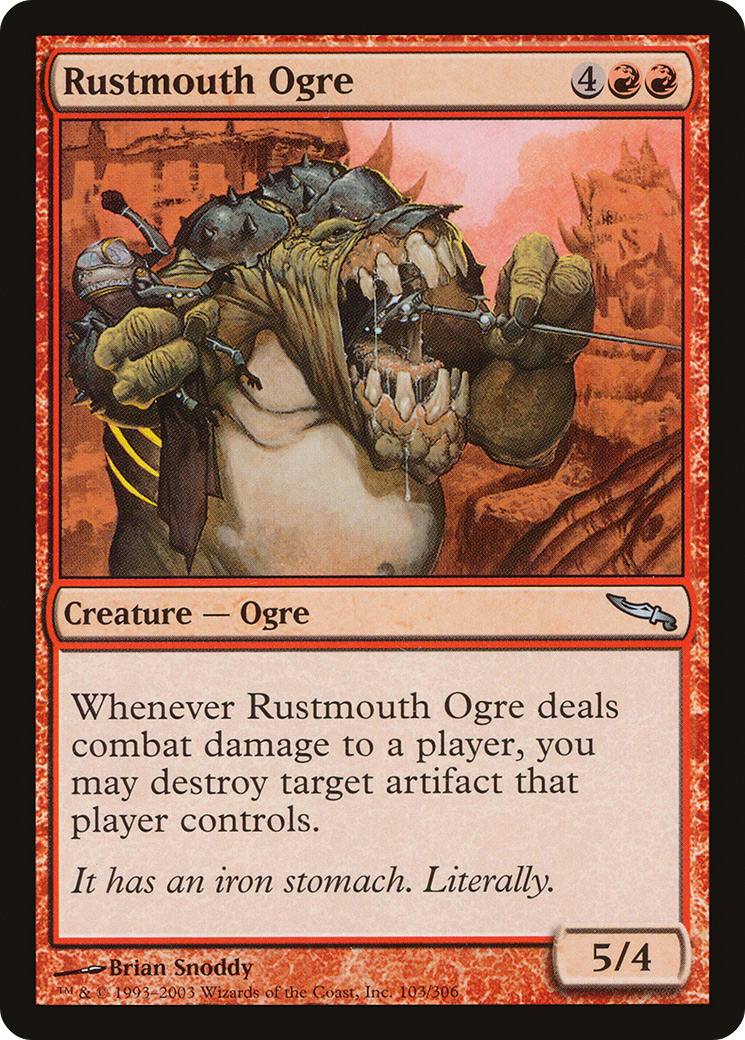 Rustmouth Ogre [Mirrodin]-1
