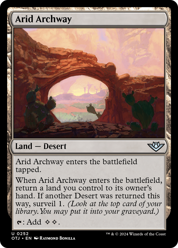 Arid Archway [Outlaws of Thunder Junction]-1