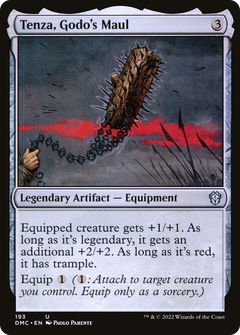 Tenza, Godo's Maul [Dominaria United Commander]-1