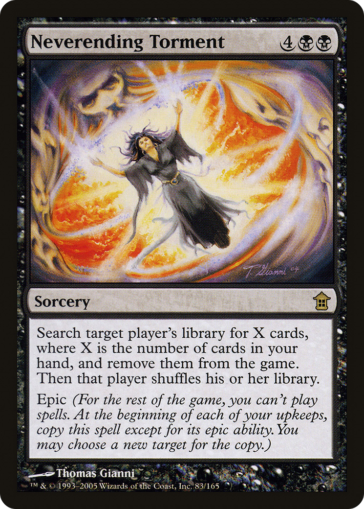 Neverending Torment [Saviors of Kamigawa]-1