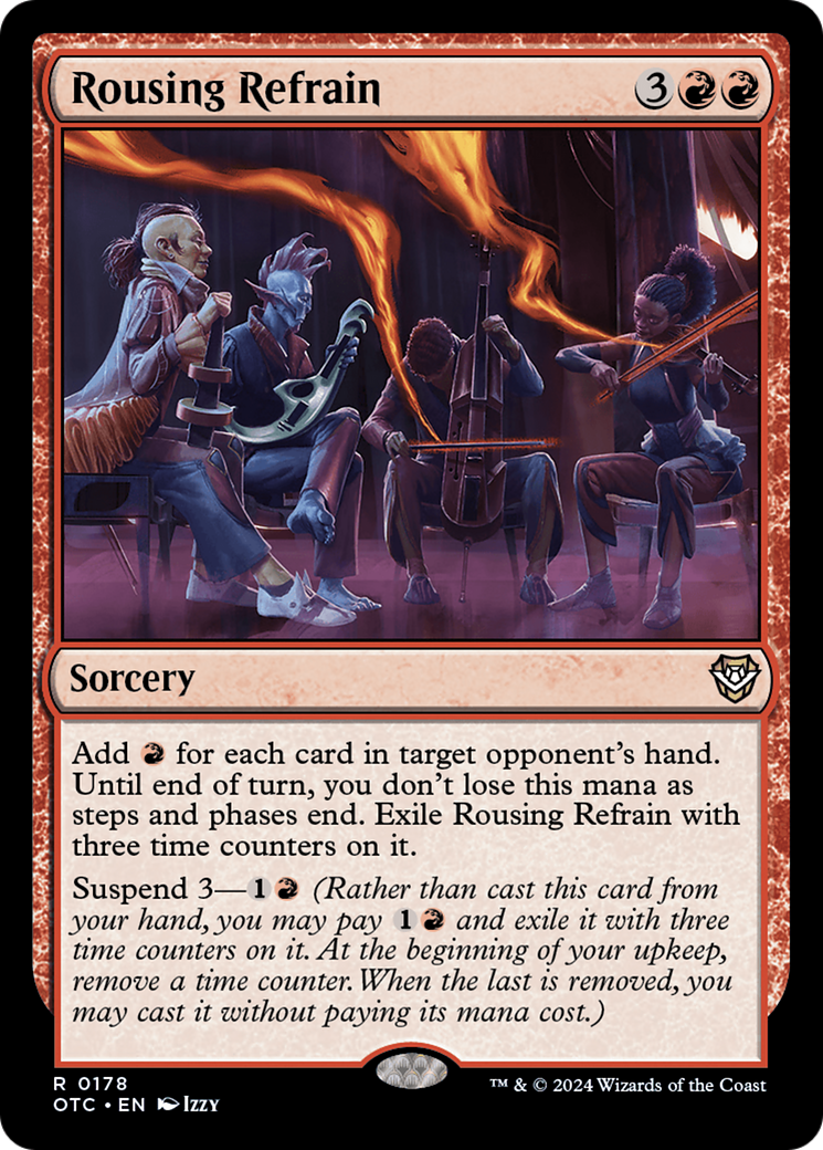 Rousing Refrain [Outlaws of Thunder Junction Commander]-1