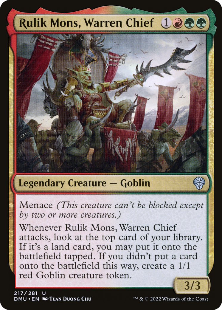 Rulik Mons, Warren Chief [Dominaria United]-1