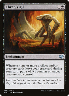 Thran Vigil (BRO-114) - The Brothers' War Foil-1