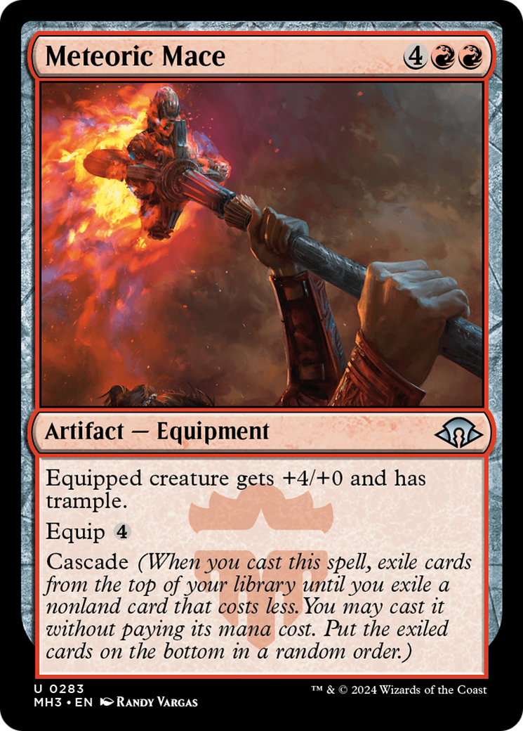 Meteoric Mace [Modern Horizons 3]-1