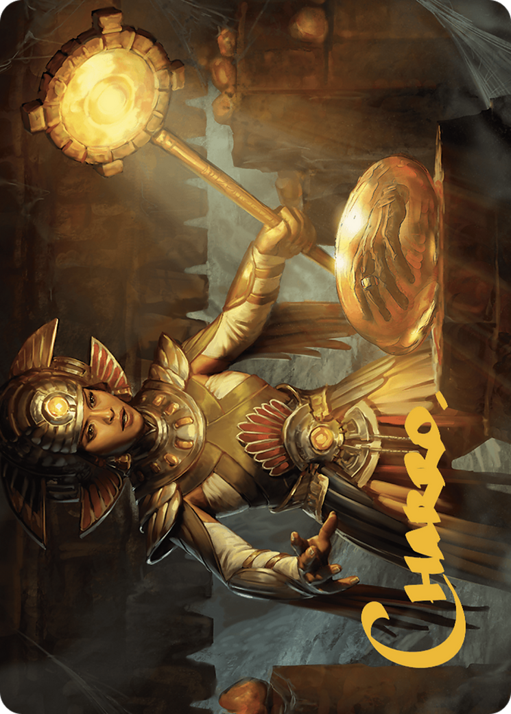 Curator of Sun's Creation // Curator of Sun's Creation (ALCI-018) - The Lost Caverns of Ixalan Art Series (Borderless) Foil-1