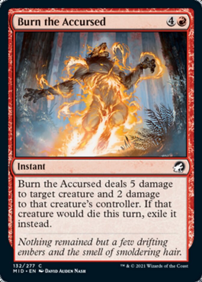 Burn the Accursed [Innistrad: Midnight Hunt]-1
