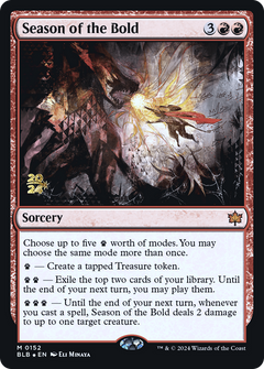 Season of the Bold [Bloomburrow Prerelease Promos]-1