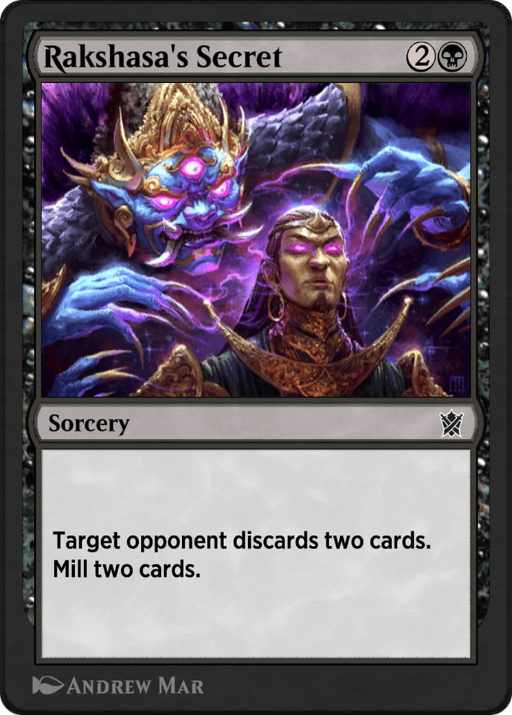 Rakshasa's Secret (KTK-84Y) - Khans of Tarkir-1
