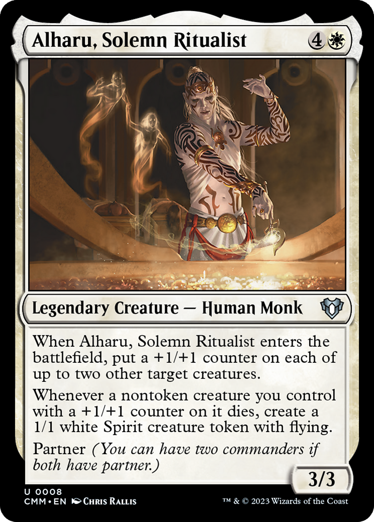 Alharu, Solemn Ritualist [Commander Masters]-1