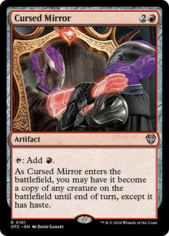 Cursed Mirror [Outlaws of Thunder Junction Commander]-1
