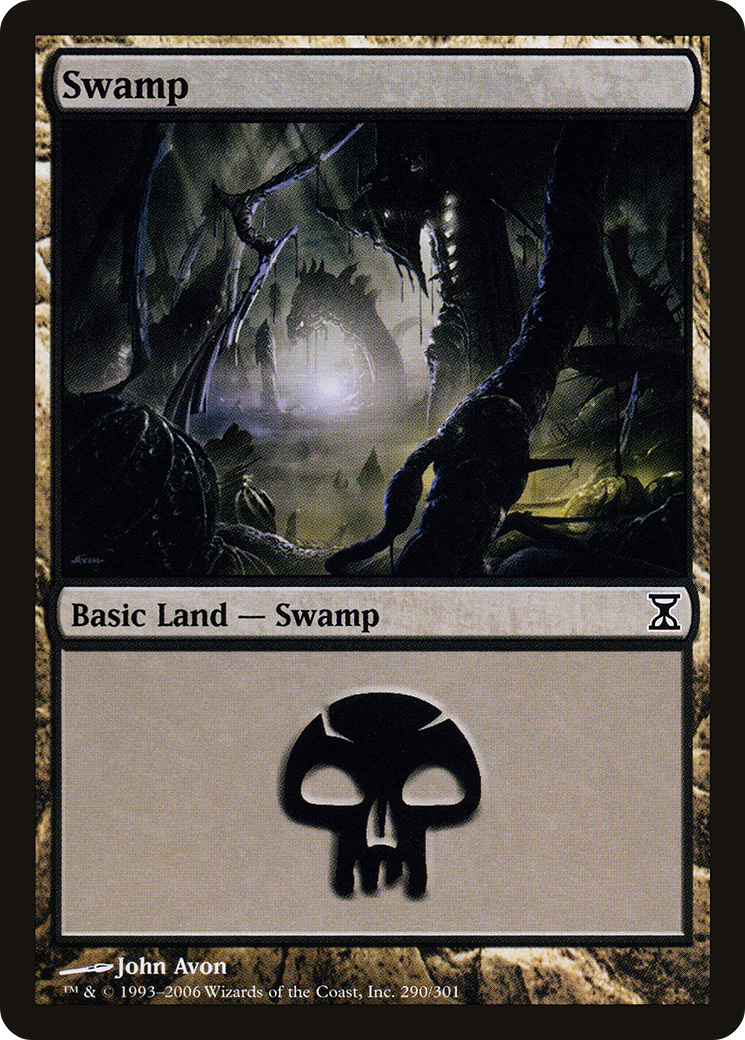 Swamp (290) [Time Spiral]-1