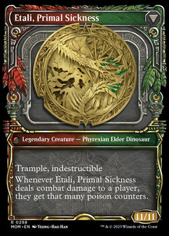 Etali, Primal Conqueror // Etali, Primal Sickness (Showcase Planar Booster Fun) [March of the Machine]-2