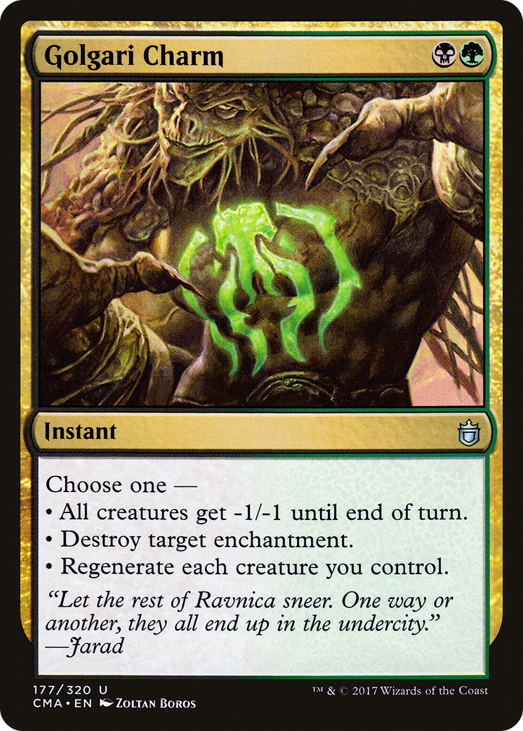 Golgari Charm [Commander Anthology]-1