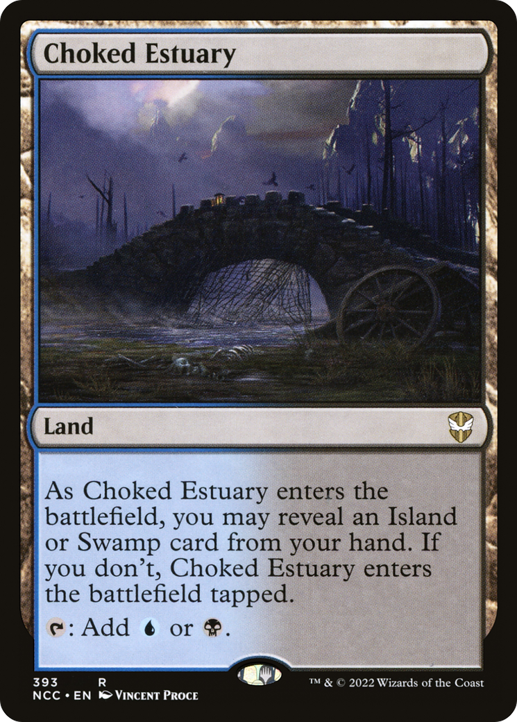 Choked Estuary [Streets of New Capenna Commander]-1