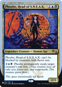 Phoebe, Head of S.N.E.A.K. (Unfinity Foil Edition) [The List]-1