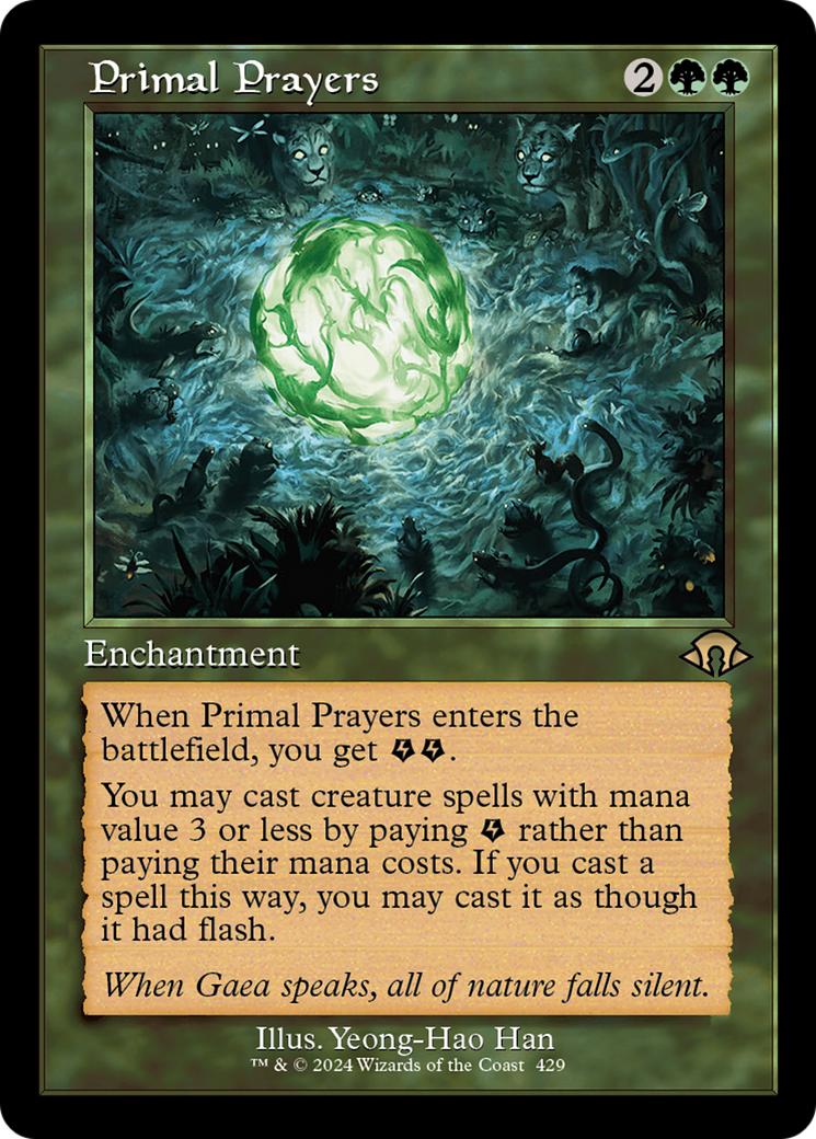 Primal Prayers (Retro) [Modern Horizons 3]-1