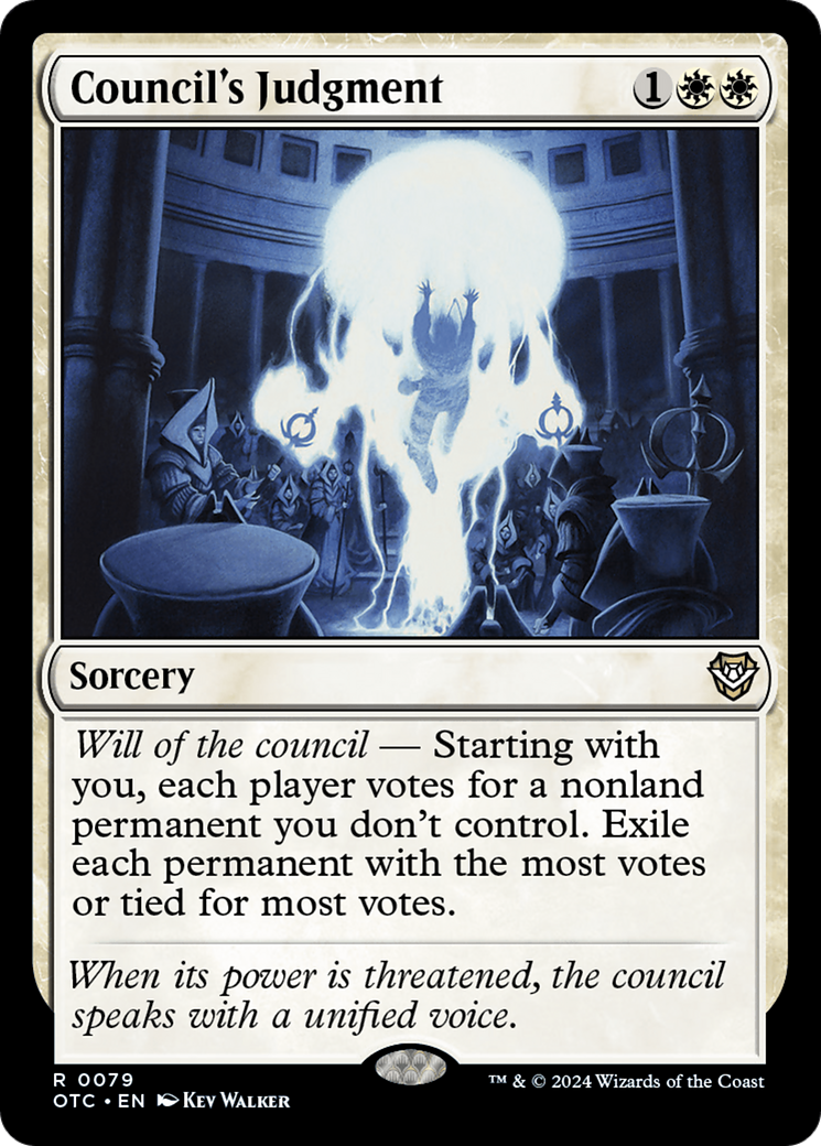 Council's Judgment [Outlaws of Thunder Junction Commander]-1