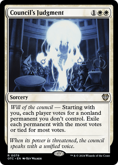 Council's Judgment [Outlaws of Thunder Junction Commander]-1