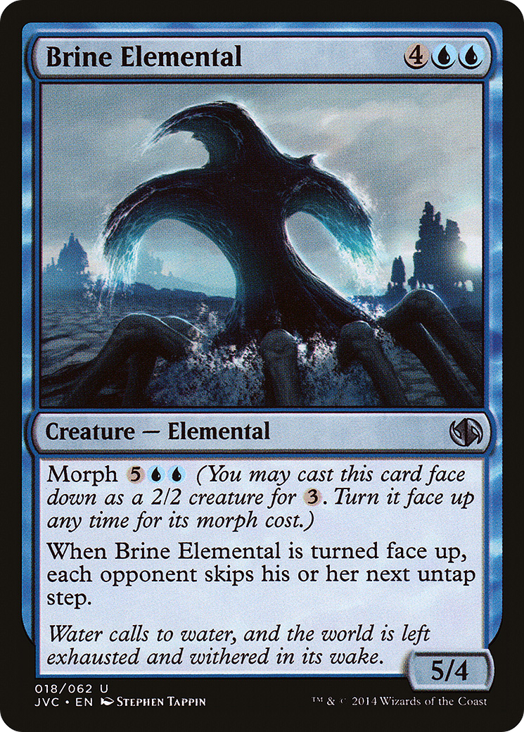 Brine Elemental [Duel Decks Anthology]-1