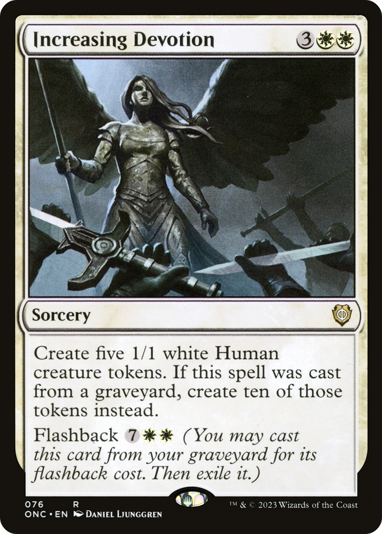 Increasing Devotion [Phyrexia: All Will Be One Commander]-3