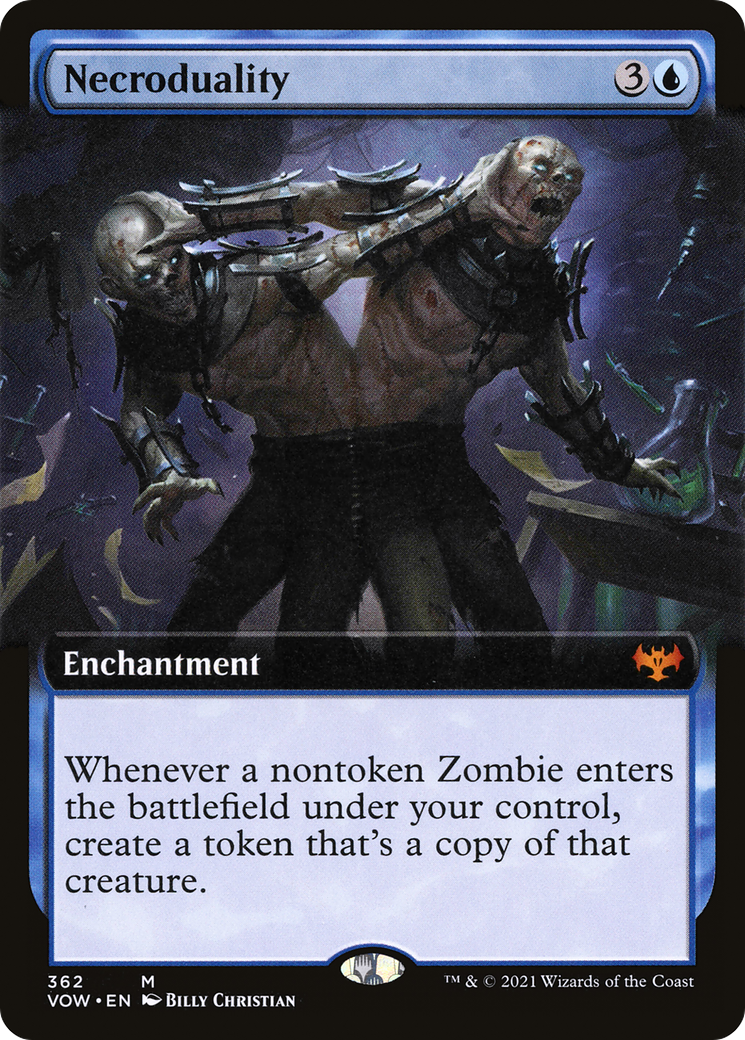 Necroduality (Extended Art) [Innistrad: Crimson Vow]-1