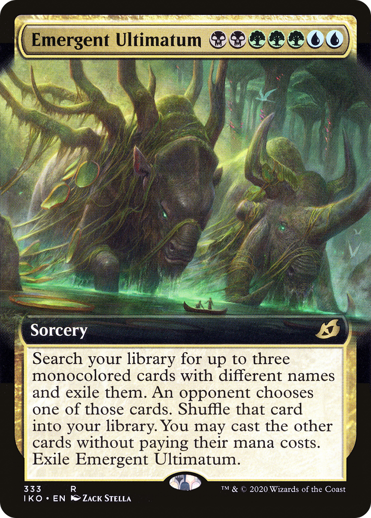 Emergent Ultimatum (Extended Art) [Ikoria: Lair of Behemoths]-1