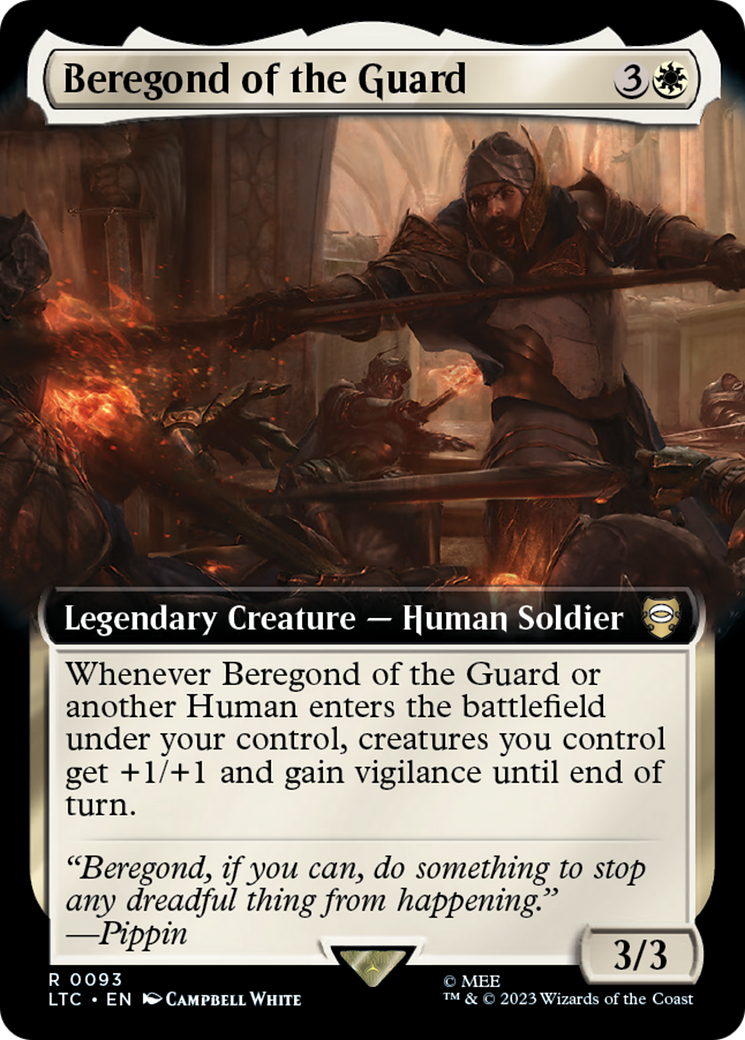 Beregond of the Guard (Extended Art) [The Lord of the Rings: Tales of Middle-Earth Commander]-1
