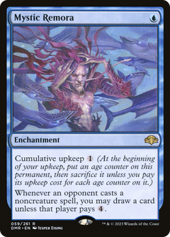 Mystic Remora [Dominaria Remastered]-1