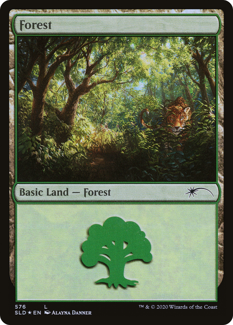 Forest (Cats) (576) [Secret Lair Drop Promos]-1