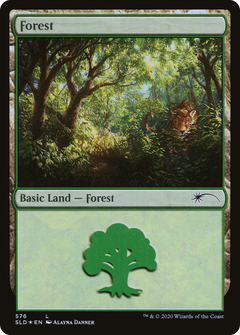 Forest (Cats) (576) [Secret Lair Drop Promos]-1