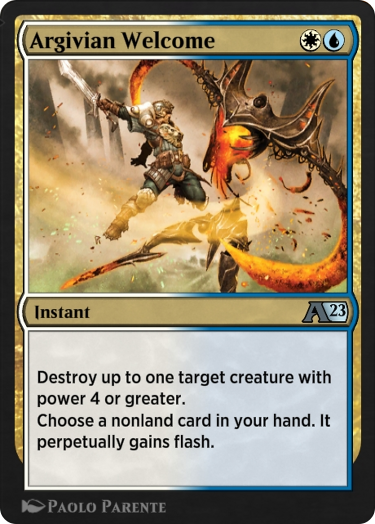Argivian Welcome (YBRO-016) - Alchemy: The Brothers' War-1