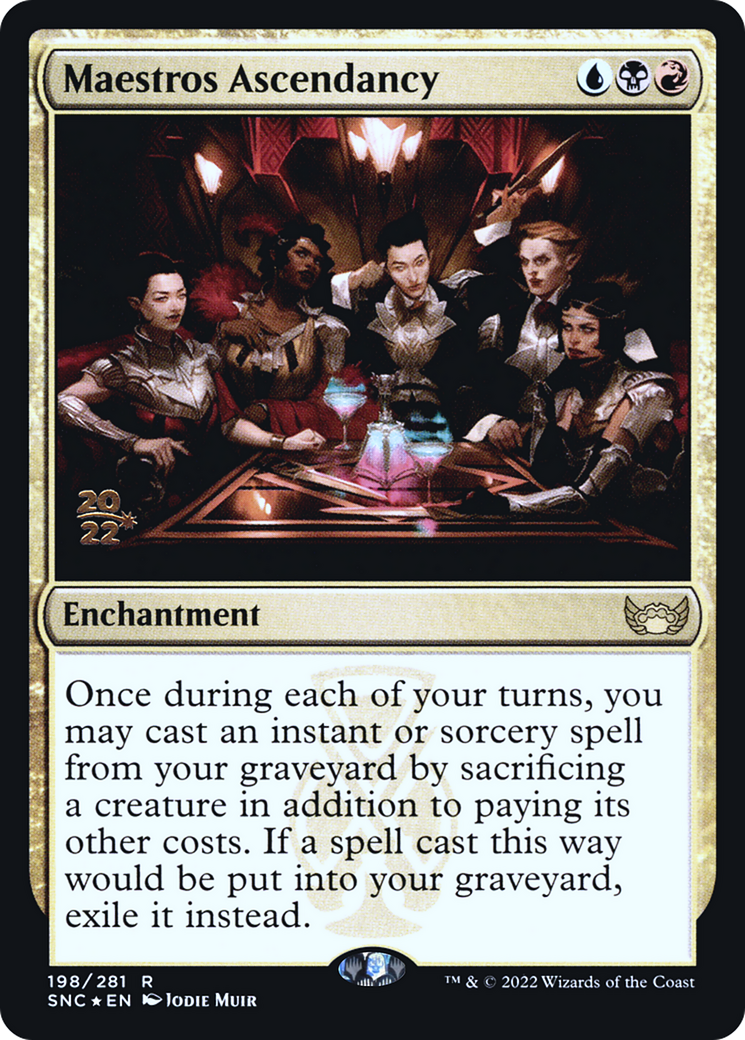 Maestros Ascendancy [Streets of New Capenna Prerelease Promos]-1
