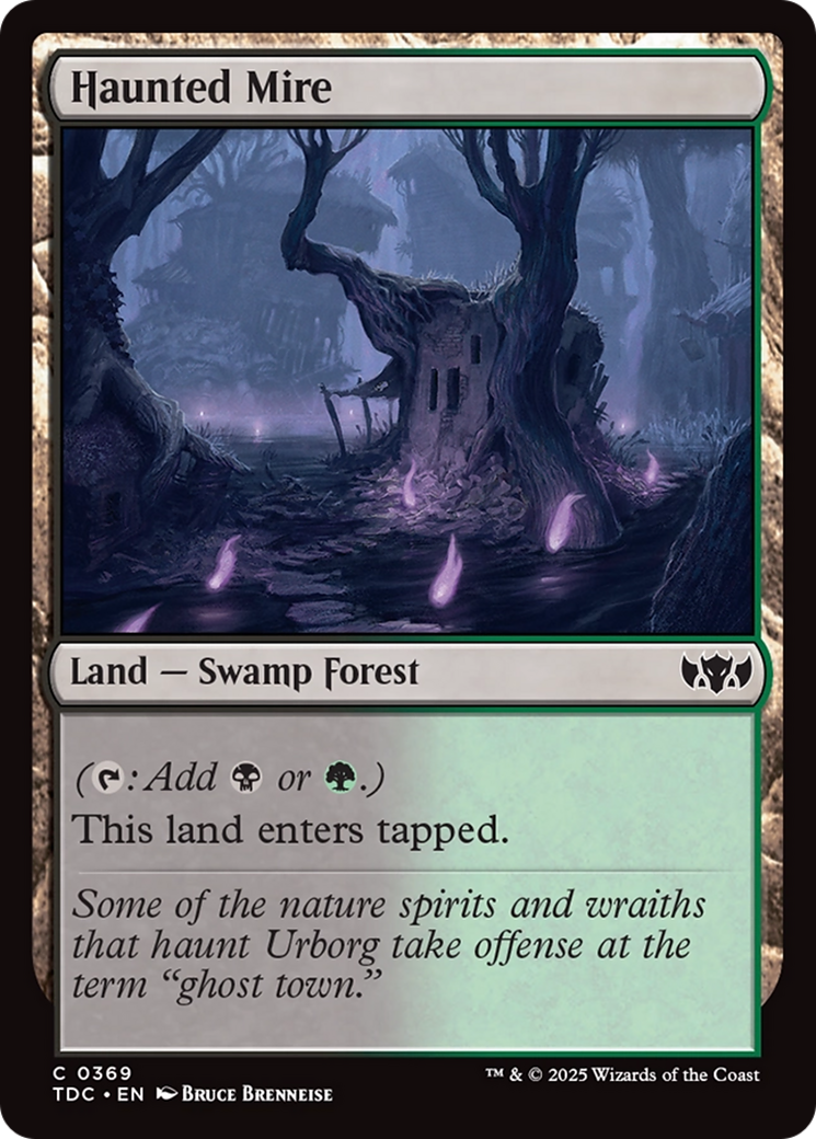Haunted Mire [Tarkir: Dragonstorm Commander]-1