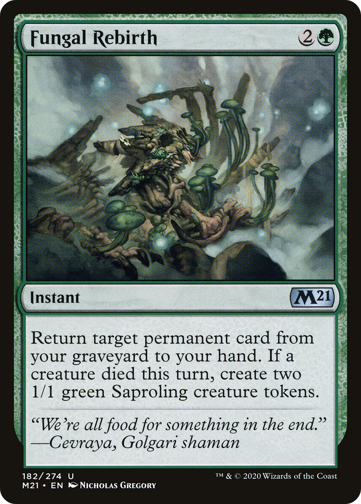 Fungal Rebirth [Core Set 2021]-1