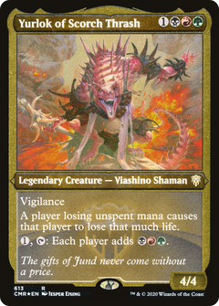 Yurlok of Scorch Thrash (Foil Etched) (CMR-613) - Commander Legends Foil-1