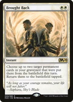 Brought Back (Promo Pack) [Core Set 2020 Promos]-1