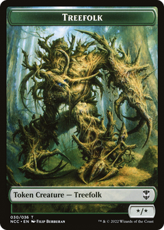 Treefolk (TNCC-030) - New Capenna Commander Tokens-1