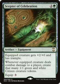 Scepter of Celebration [Streets of New Capenna Commander]-1