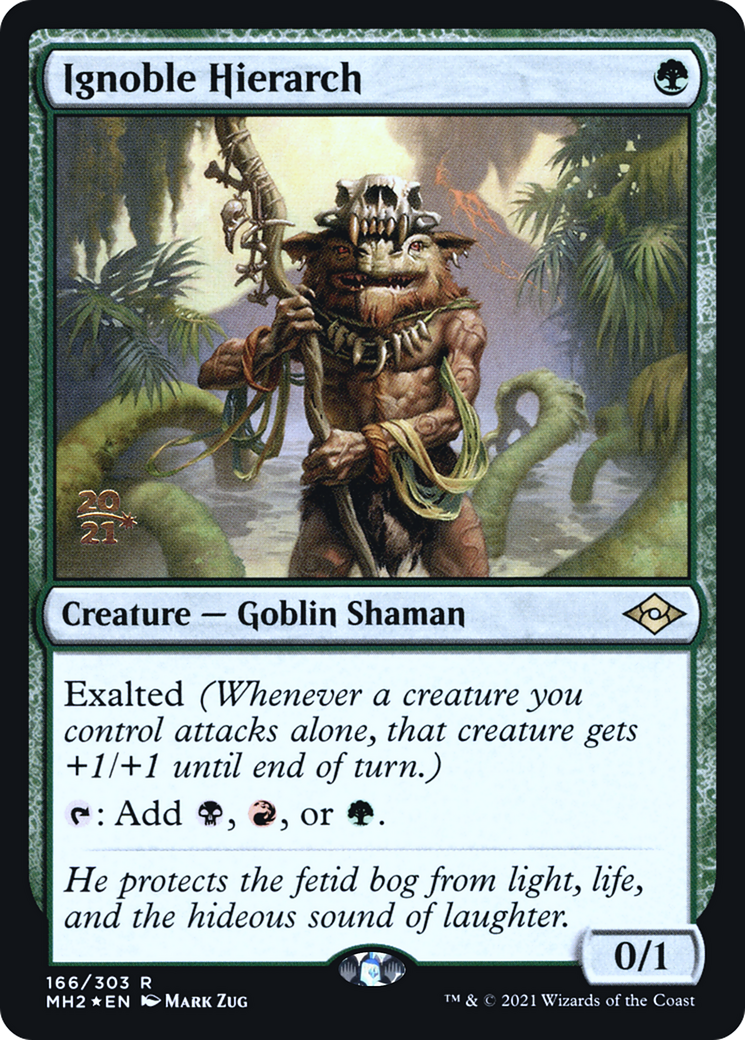 Ignoble Hierarch [Modern Horizons 2 Prerelease Promos]-1