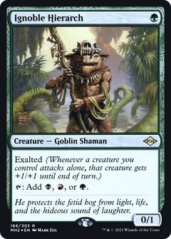 Ignoble Hierarch [Modern Horizons 2 Prerelease Promos]-1