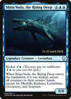 Slinn Voda, the Rising Deep [Dominaria Prerelease Promos]-1