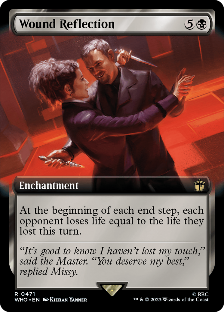 Wound Reflection (Extended Art) (WHO-471) - Doctor Who: (Extended Art) Foil-1