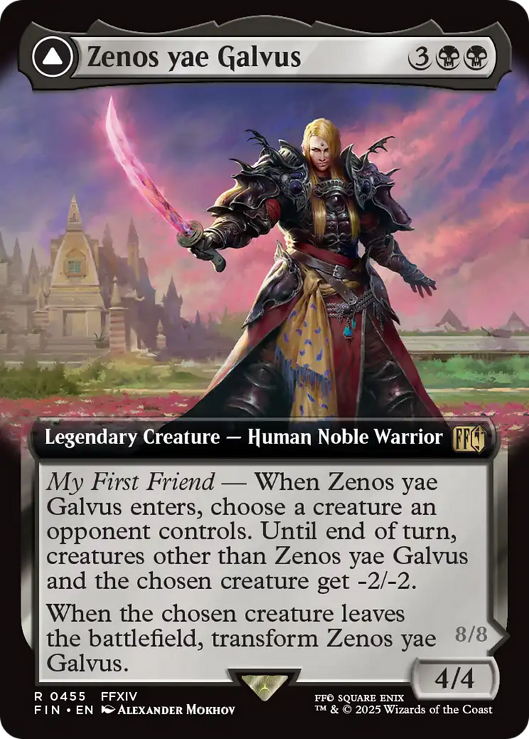 Zenos yae Galvus (Extended Art) (FIN-455) - FINAL FANTASY: (Extended Art) Foil-3