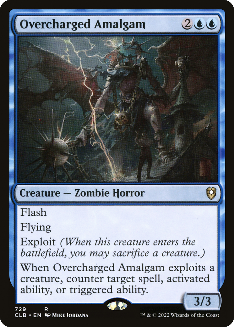 Overcharged Amalgam [Commander Legends: Battle for Baldur's Gate]-1