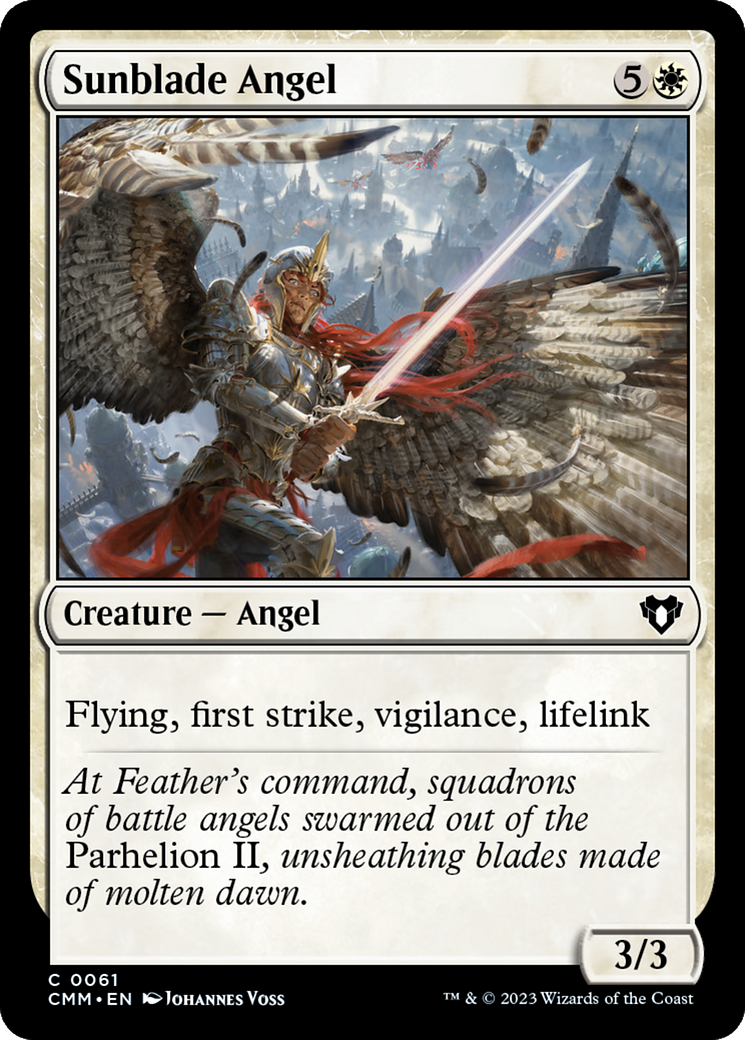 Sunblade Angel [Commander Masters]-1