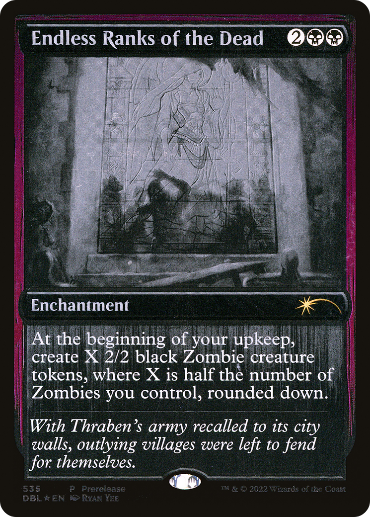 Endless Ranks of the Dead [Innistrad: Double Feature Prerelease Promos]-1