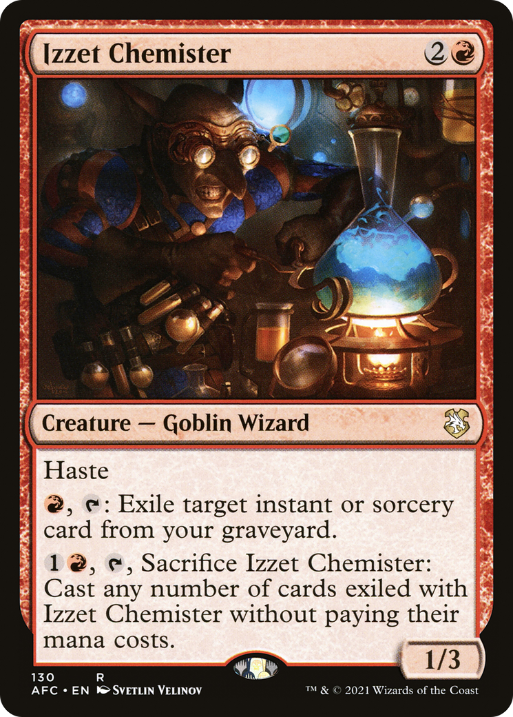 Izzet Chemister [Dungeons & Dragons: Adventures in the Forgotten Realms Commander]-1