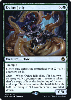 Ochre Jelly [Dungeons & Dragons: Adventures in the Forgotten Realms Prerelease Promos]-1