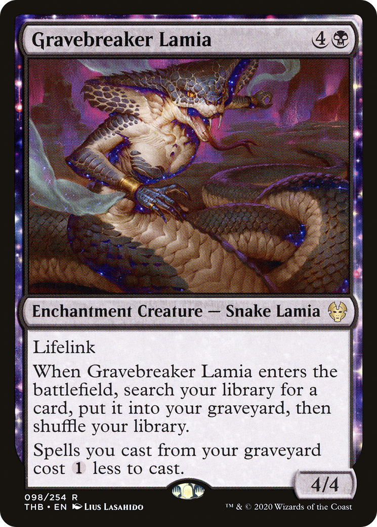 Gravebreaker Lamia [Theros Beyond Death]-1