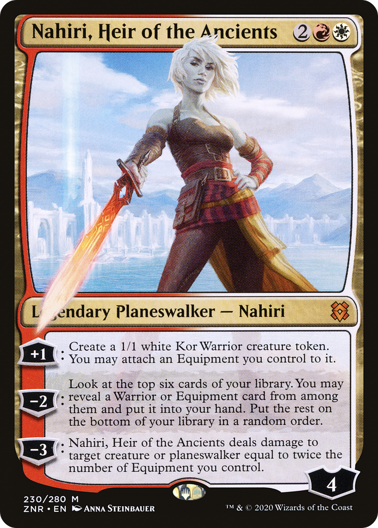 Nahiri, Heir of the Ancients [Zendikar Rising]-1